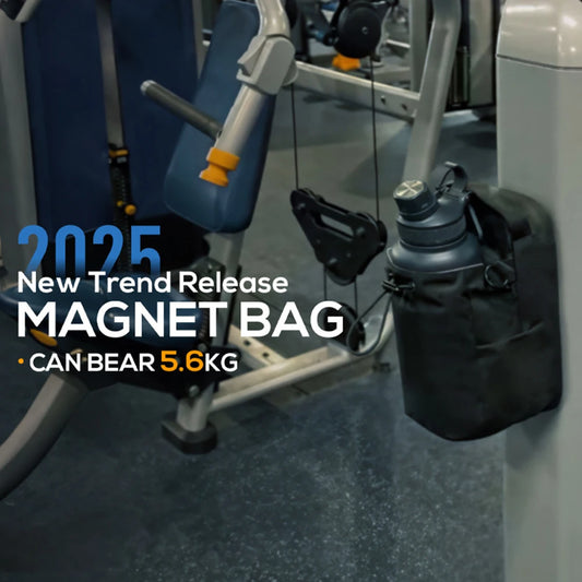 Magnetic Gym Bag Water Bottle Bag Crossbody Water Bottle Pouch Water Bottle Carrier Bag for Men Women Fitness Travel Sports