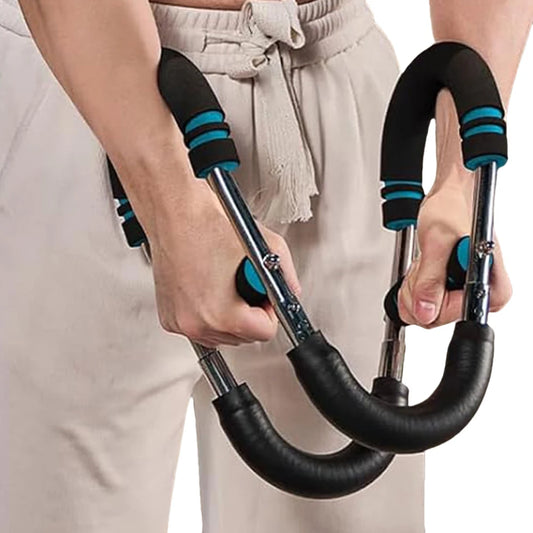 Adjustable Twister Arm Exerciser Multifunctional U-Shaped Wrist Strength Trainer Spring Arm Force Bar Indoor Workout