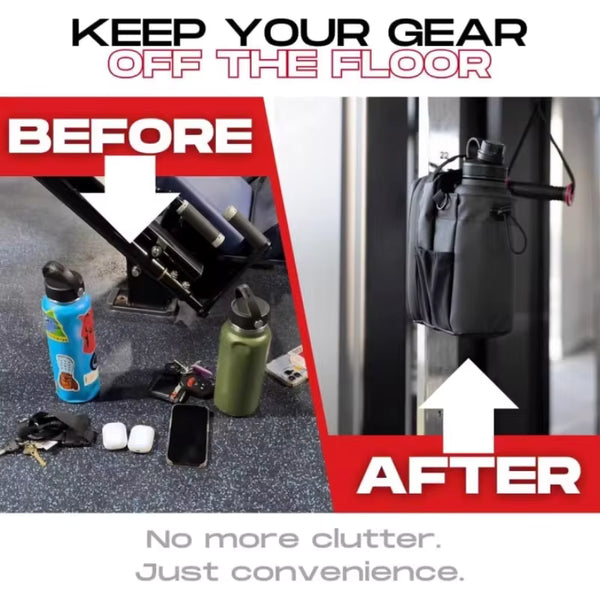 Magnetic Fitness Bottle Carrier