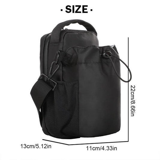 Magnetic Gym Bag Water Bottle Bag Crossbody Water Bottle Pouch Water Bottle Carrier Bag for Men Women Fitness Travel Sports